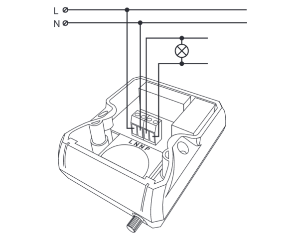 Zamel Hämäräkytkin 230v AC - Image 3