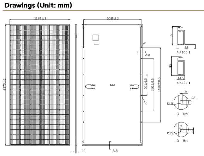 TW Solar 550W Aurinkopaneeli 31kpl (Lava) - Image 4